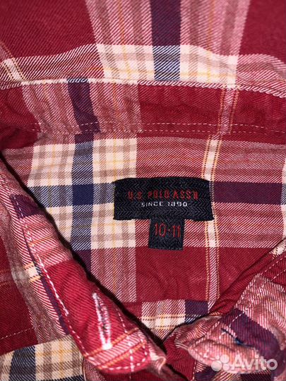Рубашка для девочки US Polo 10-11 лет