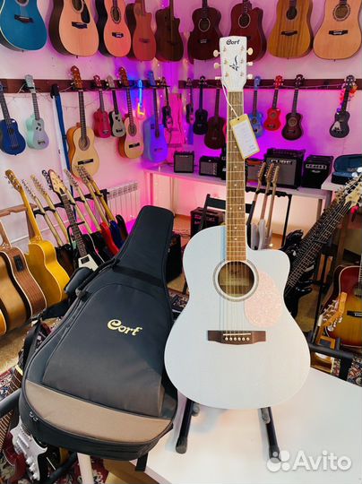 Электроакустика Cort Новая (+Чехол)