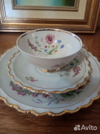 Нежное чайное трио, Германия