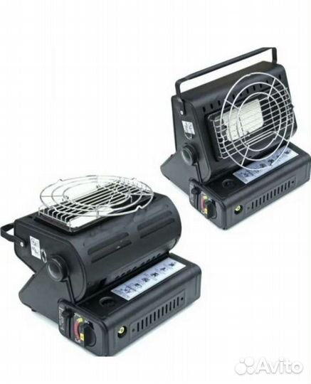 Туристическая газовая плита с функцией обогрева