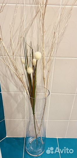 Ваза IKEA и цветы