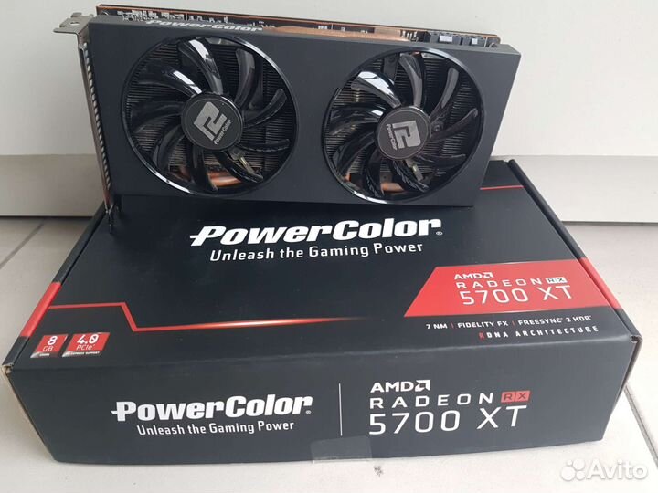 Видеокарта rx5700xt