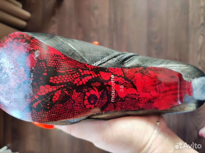 Ботильоны натуральная кожа