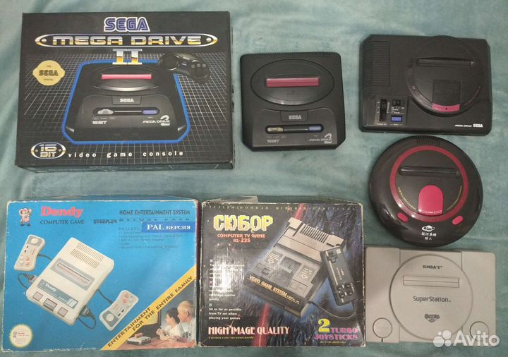 Sega Оригинал Dendy Сюбор из 90-х обновлён 18.05