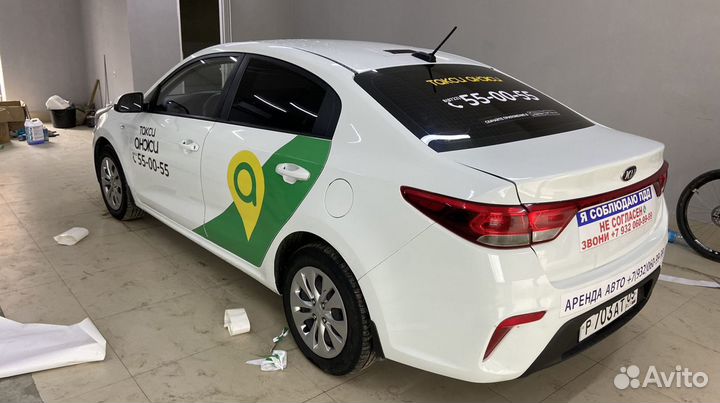 Обклейка винилом авто