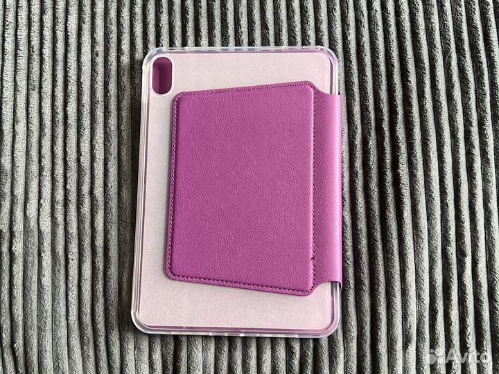 Чехол kweicase на iPad mini 6 новый сиреневый