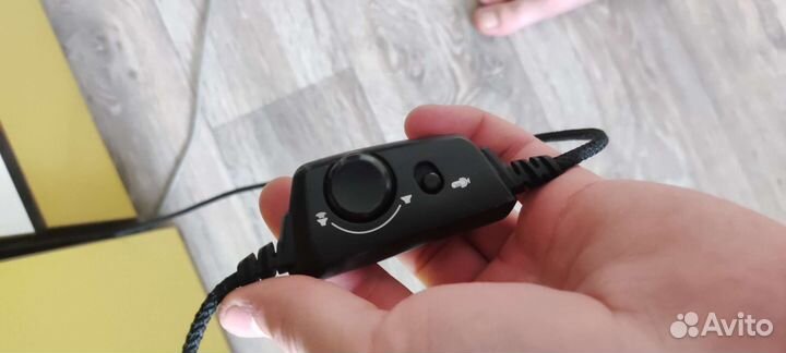 Наушники игровые Dexp GH-300 Rainbow черный