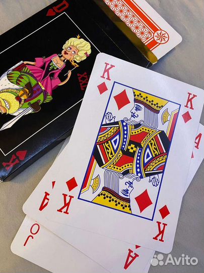 Карты большой формат А4 сувенирные