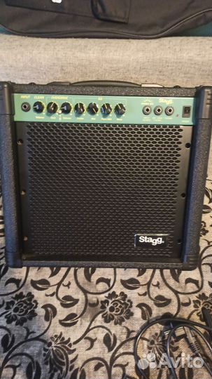 Электрогитара с комбиком новая