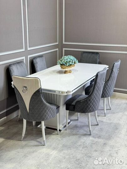 Стол и стулья от производителя. В наличии