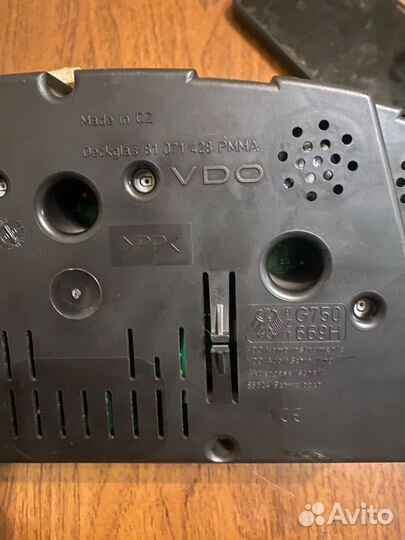 Приборная панель skoda octavia tour