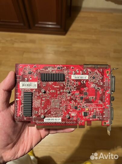 Видеокарта ax4670 512mb