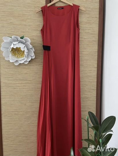 Платье красное вечернее выпускное праздничное