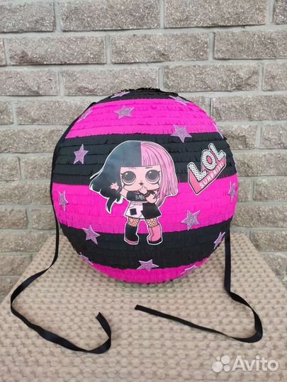 Пиньята кукла лол