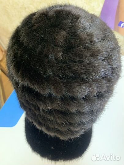 Кепи из вязаной норки