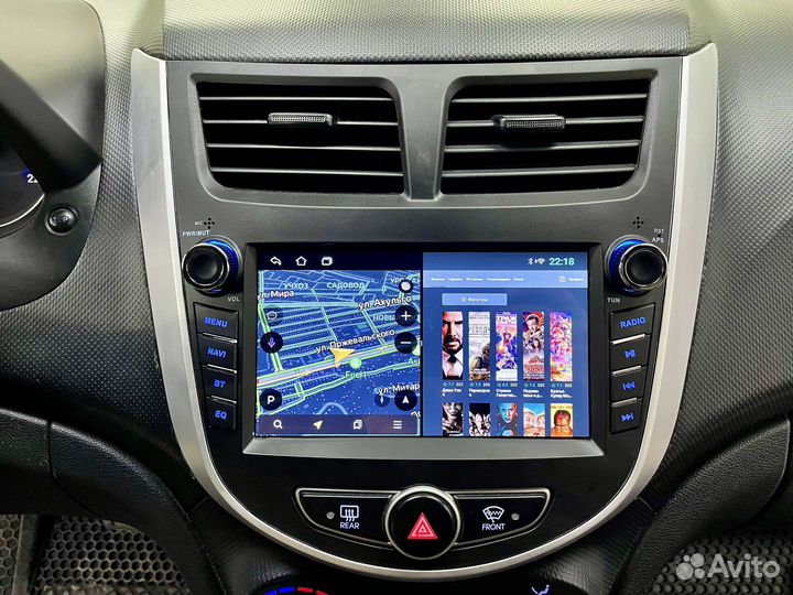 Hyundai Solaris android магнитола