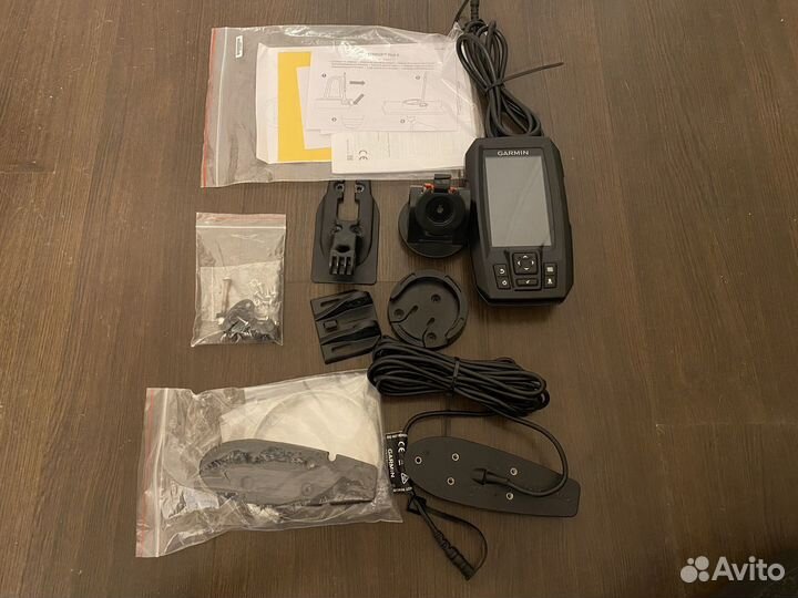 Эхолот Garmin striker plus 4cv + Датчик GT20
