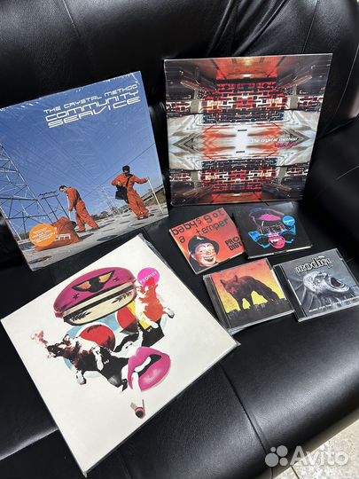 Винил.CD prodigy. Crystal method