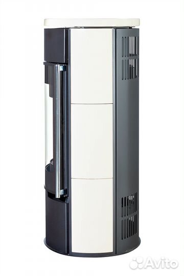 Камин торонто майолика кремовая