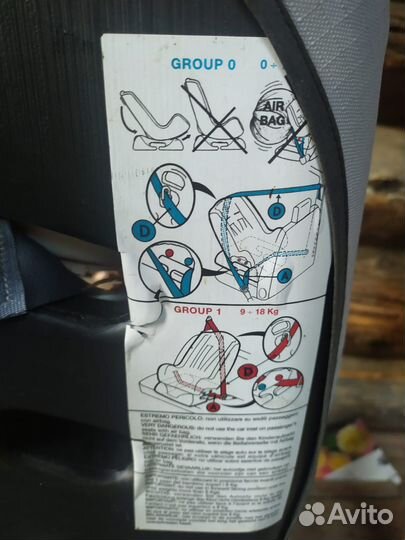 Детское автокресло от 0 до 18 кг