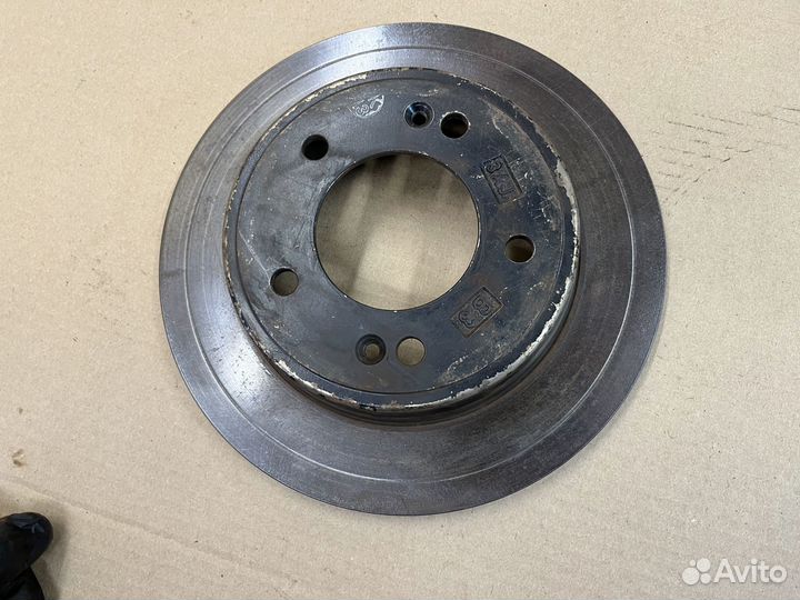 Диск тормозной задний 1шт Хендай i30 II, Киа Сид 2