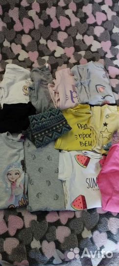 Детские вещи пакетом для девочек 116 122