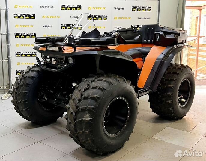 Квадроцикл Сокол 1.5 на мостах УАЗ