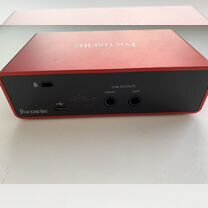 Звуковая карта focusrite scarlett solo 3rd gen