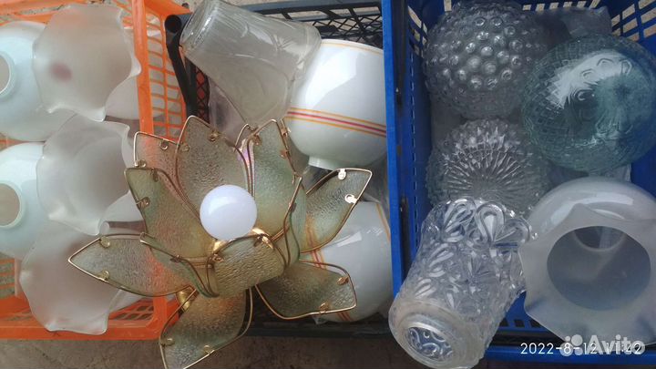 Плафоны для люстры разные