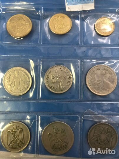 Набор монет Египет 30 штук