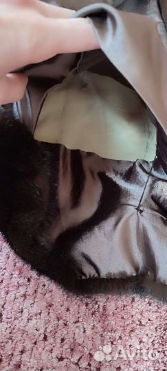 Шуба норковая с капюшоном 44 46 Cressida