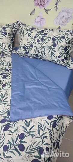 Комплект с одеялом сатин делюкс