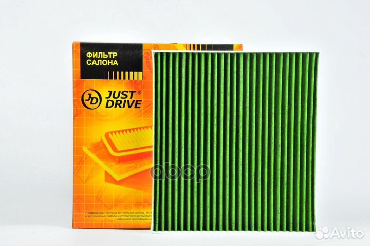 Фильтр салона угольный антибактериальный jdac00