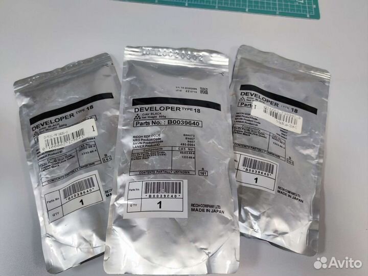 Девелопер Ricoh Type 18 B0039640 черный