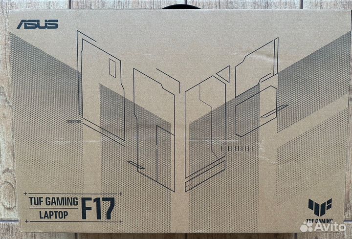 Asus TUF Gaming F17 17.3” i5/16/512/3050Ti, новый