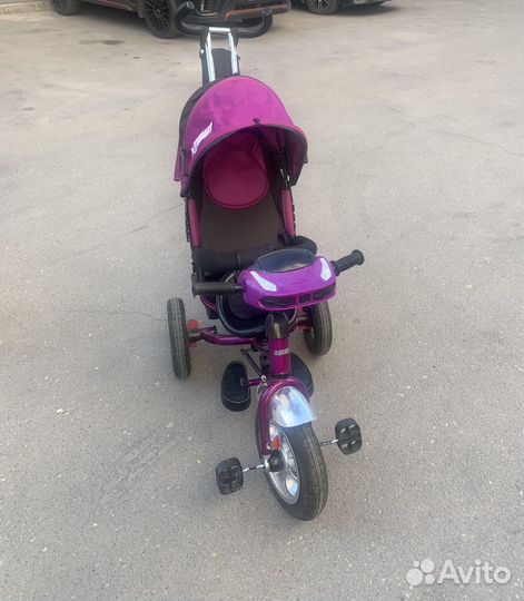 Велосипед с ручкой