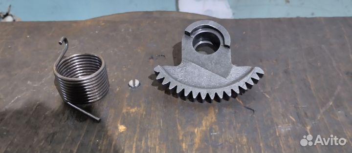 Сектор вала кикстартера мотоцикла Ява 638