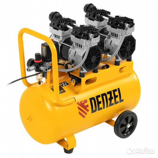 Компрессор безмасляный, малошумный DLS 1500/50л