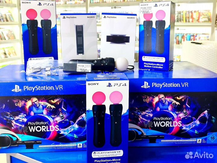 Vr очки ps4/ps5/ ps move/I am/vr adapter ps5