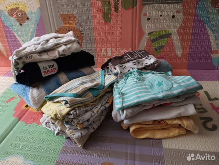 Пакет вещей на мальчика 56-68см