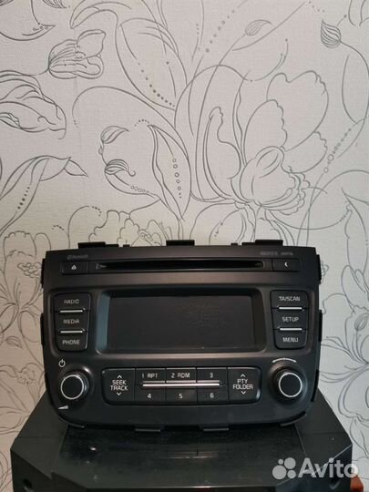 Штатная магнитола Kia Sorento 2 XM FL Mobis