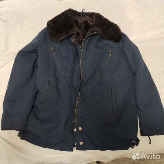 Лётная меховая куртка 52/4. Ползуны меховые 54/4