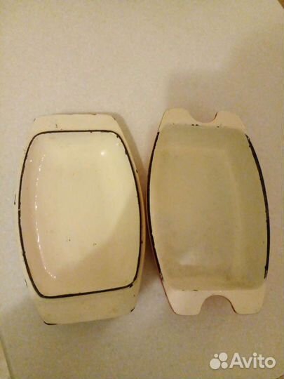 Масленки и Чугунок Жаровня Утятница 60-х гг