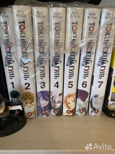 Манга Токийский гуль Тетрадь смерти Наруто Герои