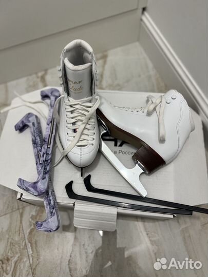 Коньки Graf Etude(белые)