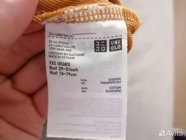 Водолазка uniqlo