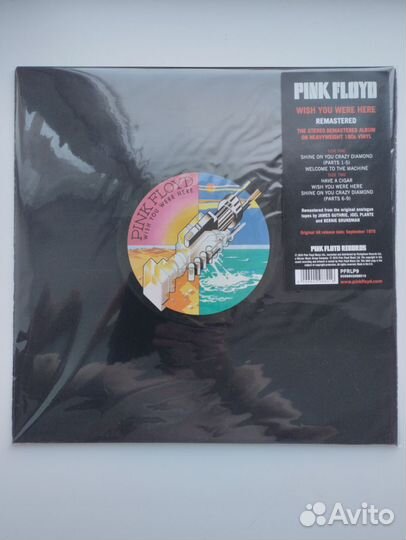 Pink Floyd - Wish You Were Here, LP, новый