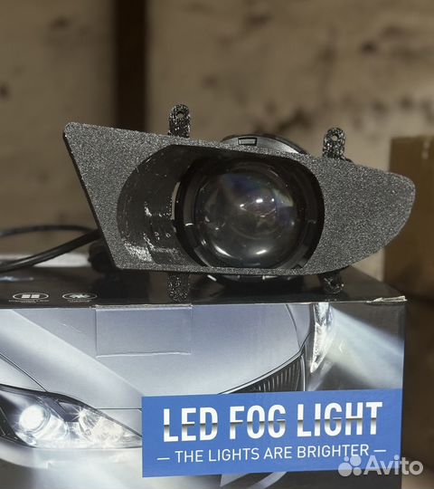 Противотуманные фары LED линза Hyundai Accent