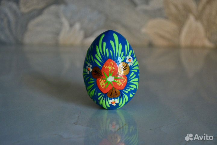 Яйцо пасхальное деревянное