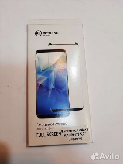 Защитное стекло Samsung A7 2017